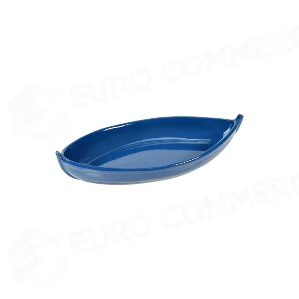 PIATTO BARCHETTA 30X15 CM MARIS BLU VULCANIA - 2850138 - MEDRI