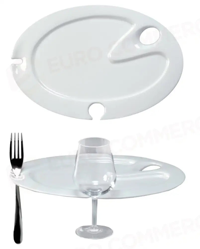 PIATTO BUFFET CON FORO 32 CM PLATES 5742 MEDRI - 11460110 - MEDRI