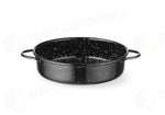 PIATTO COCOTTE SMALTATO HENDI NERO Ø200X(H)45MM ROTONDO - 622551