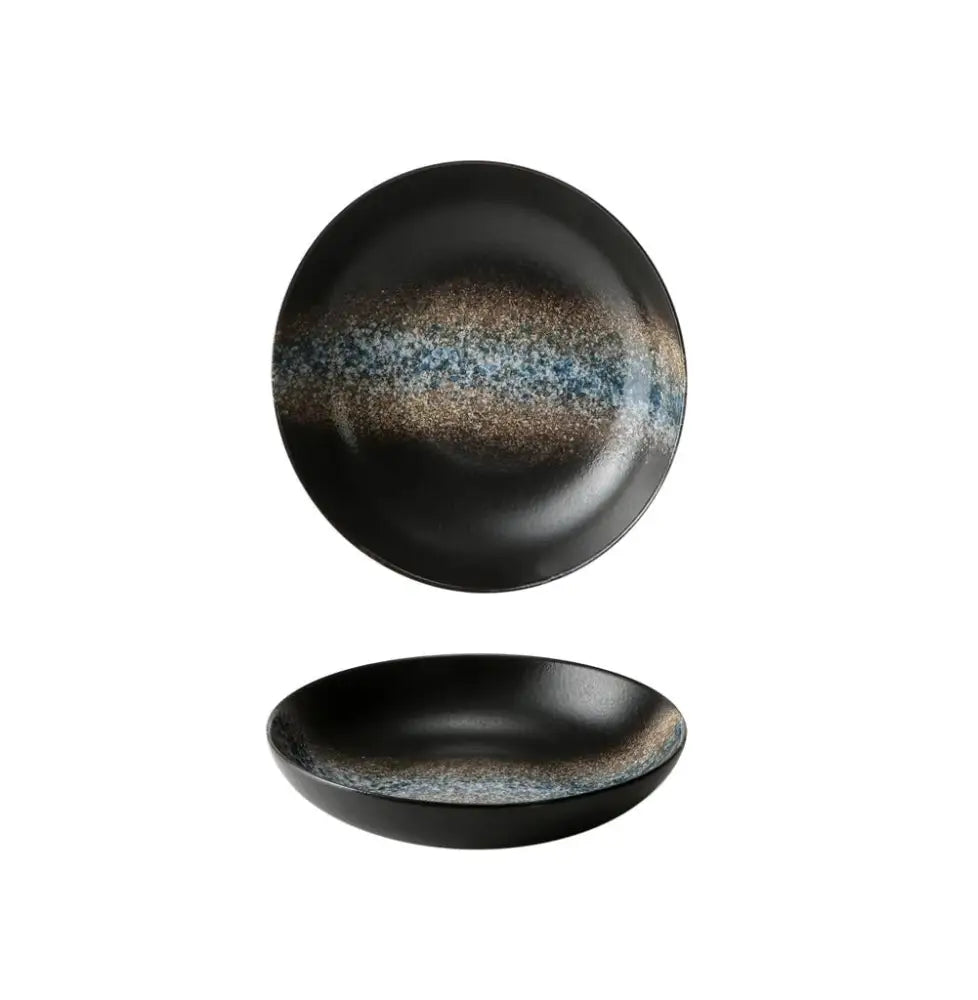 PIATTO FONDO 19 CM MOON BLU 15395W745 MEDRI - 11460315 - MEDRI