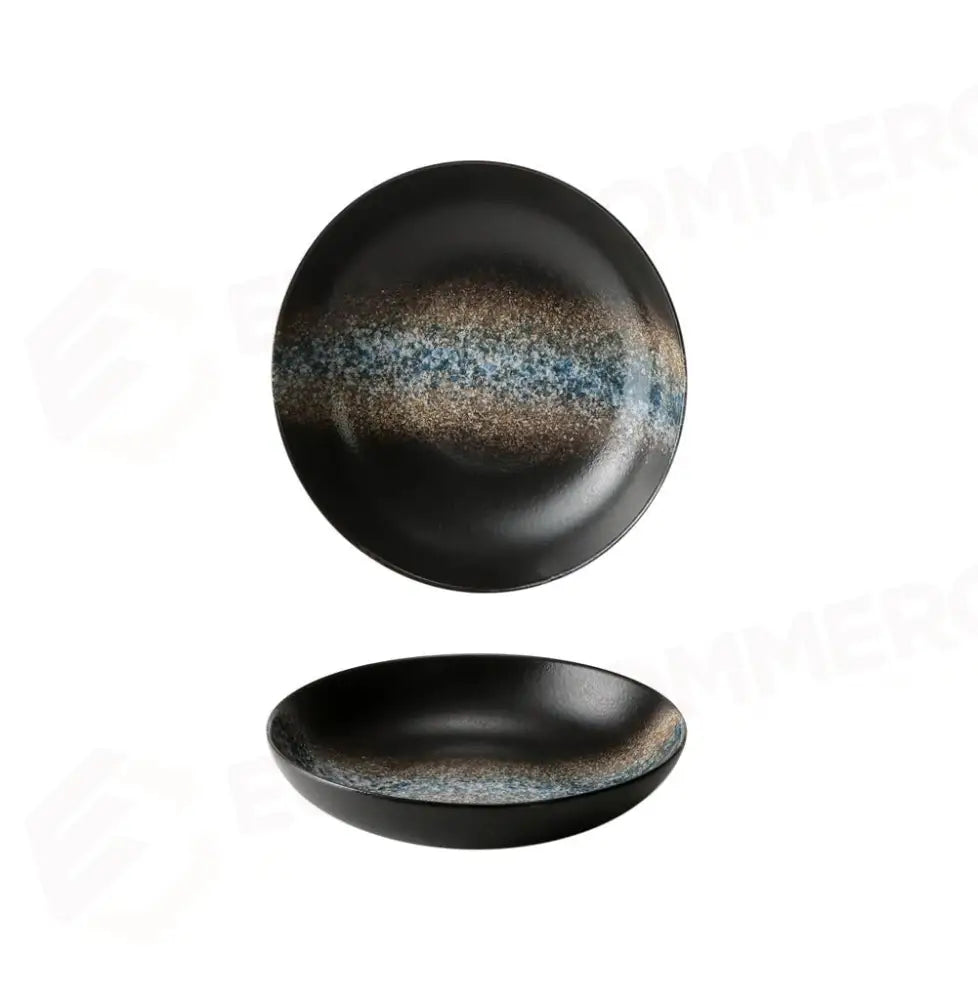 PIATTO FONDO 19 CM MOON BLU 15395W745 MEDRI - 11460315 - MEDRI