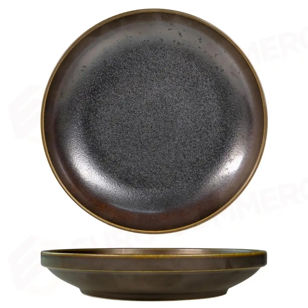 PIATTO FONDO 20.3 CM TABACO MARRONE 25411W985 MEDRI - 11460350 - MEDRI