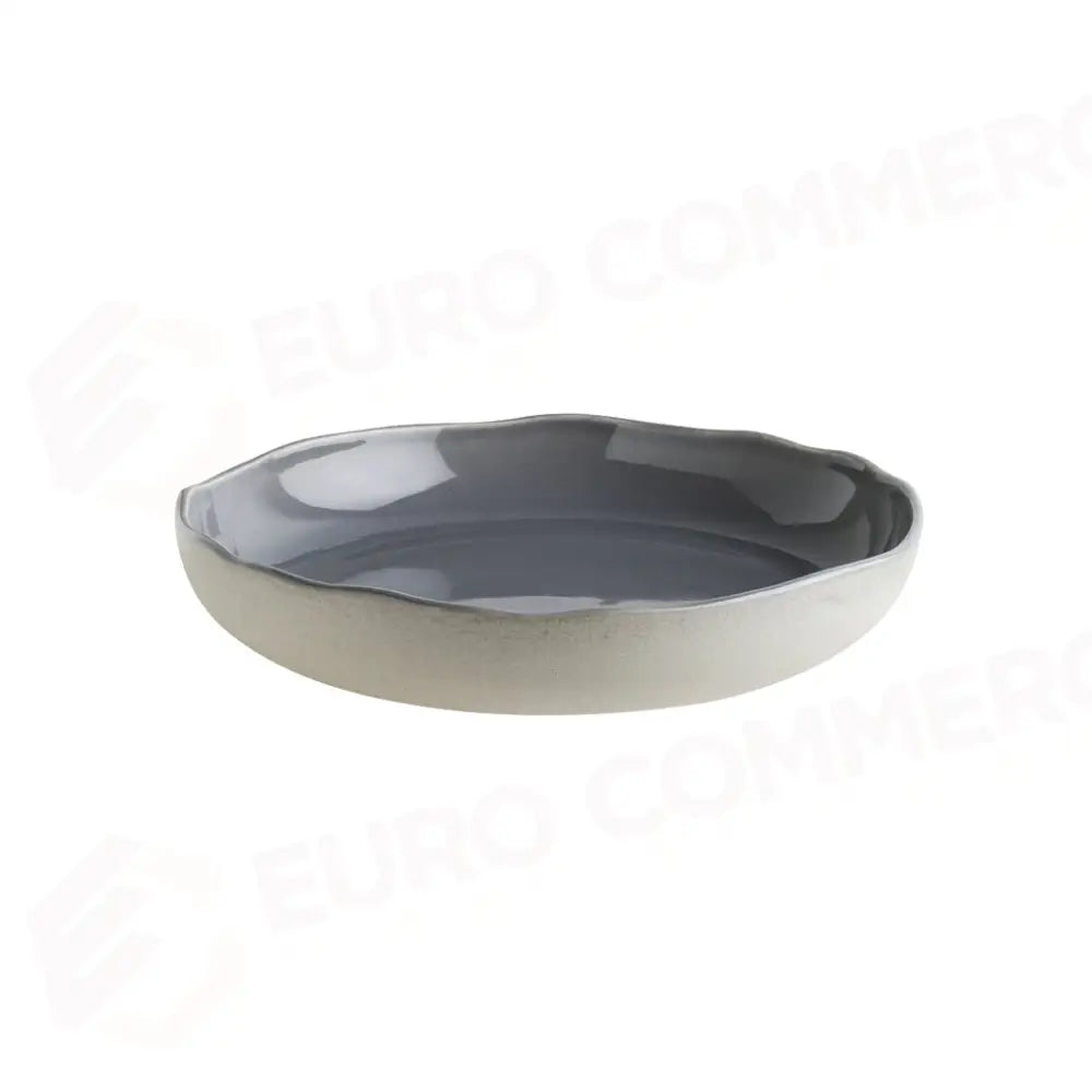 PIATTO FONDO C/BORDO CM.23 CRAS GREY - B.GRS.CRA23CK - BONNA - PIATTI GOURMET