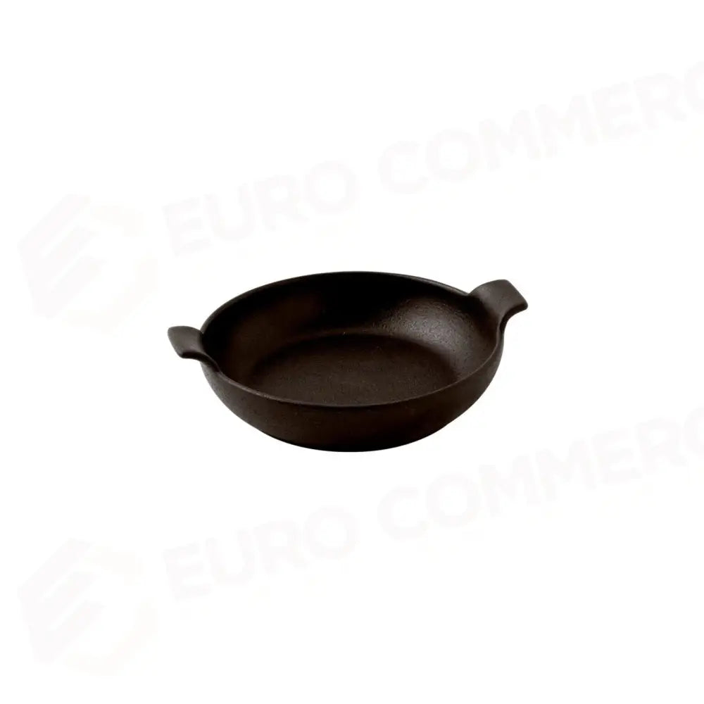 PIATTO FONDO CON MANICI - BLACK CLAY - PADERNO