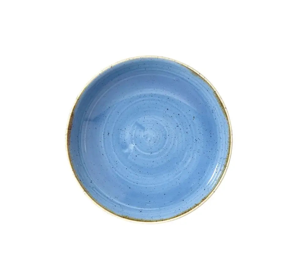 PIATTO FONDO COUPE 18,2 CM STONECAST CORNFLOWER BLUE SCFSEVB71 CHURCHILL - 9780964 - MEDRI