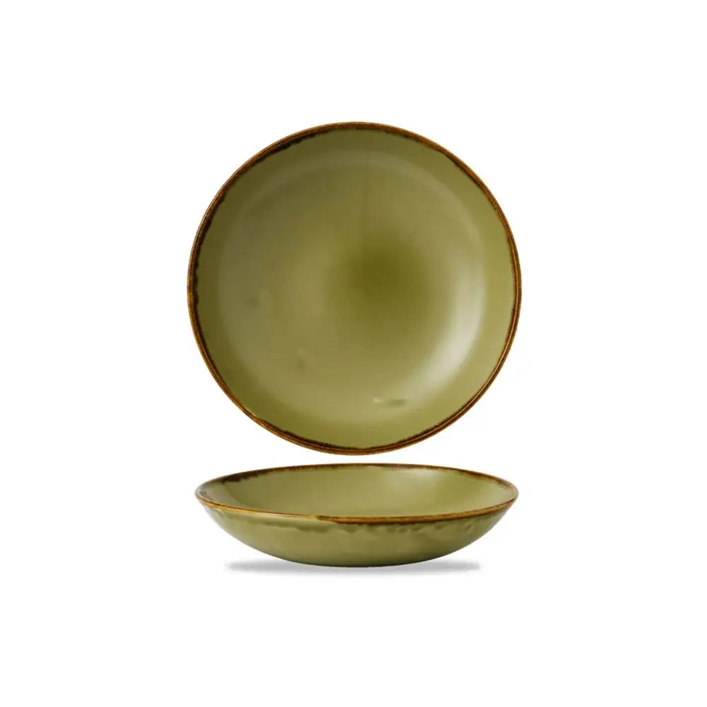 PIATTO FONDO COUPE 24,8 CM HARVEST GREEN HVGREVB91 DUDSON - 9782495 - MEDRI