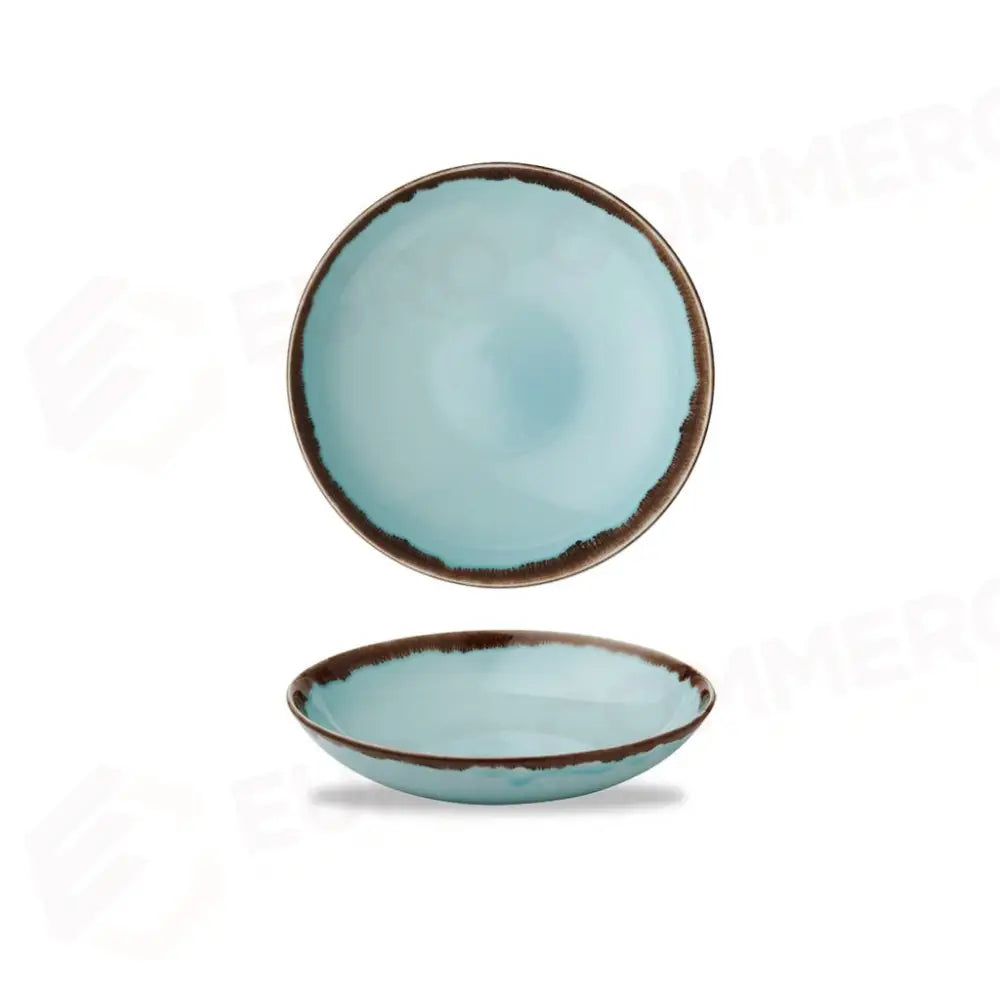 PIATTO FONDO COUPE 24,8 CM HARVEST TURQUOISE HVTQEVB91 DUDSON - 9782505 - MEDRI
