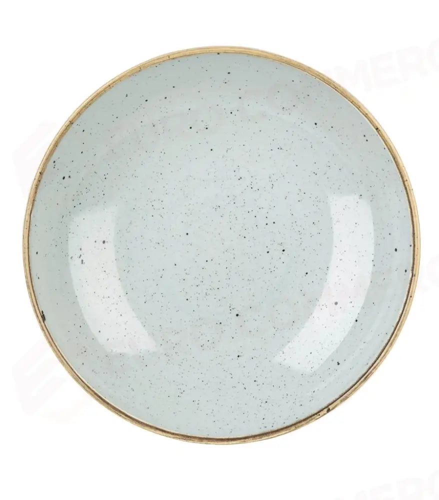PIATTO FONDO COUPE 24,8 CM STONECAST DUCK EGG BLUE SDESEVB91 CHURCHILL - 9780710 - MEDRI