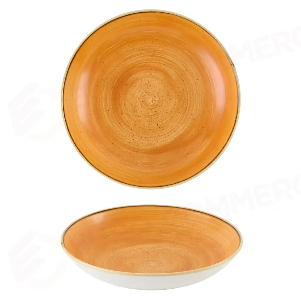 PIATTO FONDO COUPE 24.8 CM TANGERINE STONECAST STGSEVB91 CHURCHILL - 9783035 - MEDRI