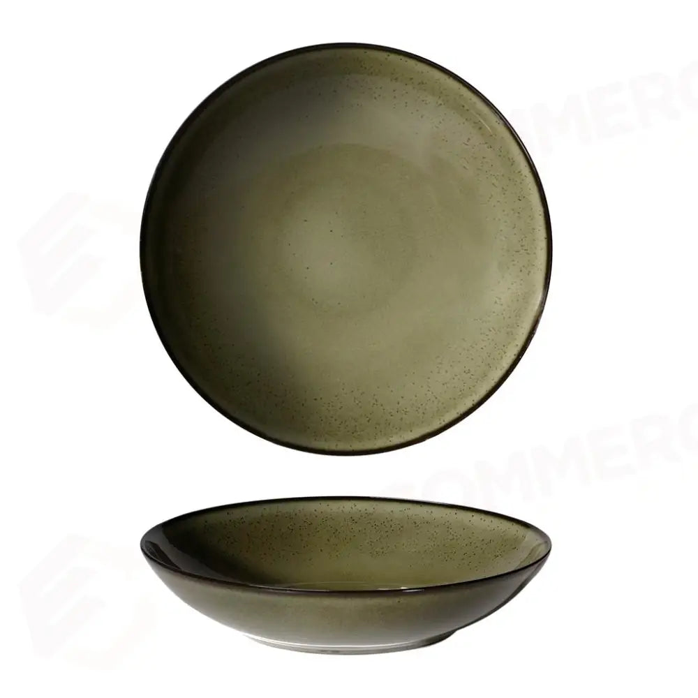PIATTO FONDO COUPE 24 CM SATURNO AMBITIOUS VERDE 0025 COSTA VERDE - 10260469 - MEDRI