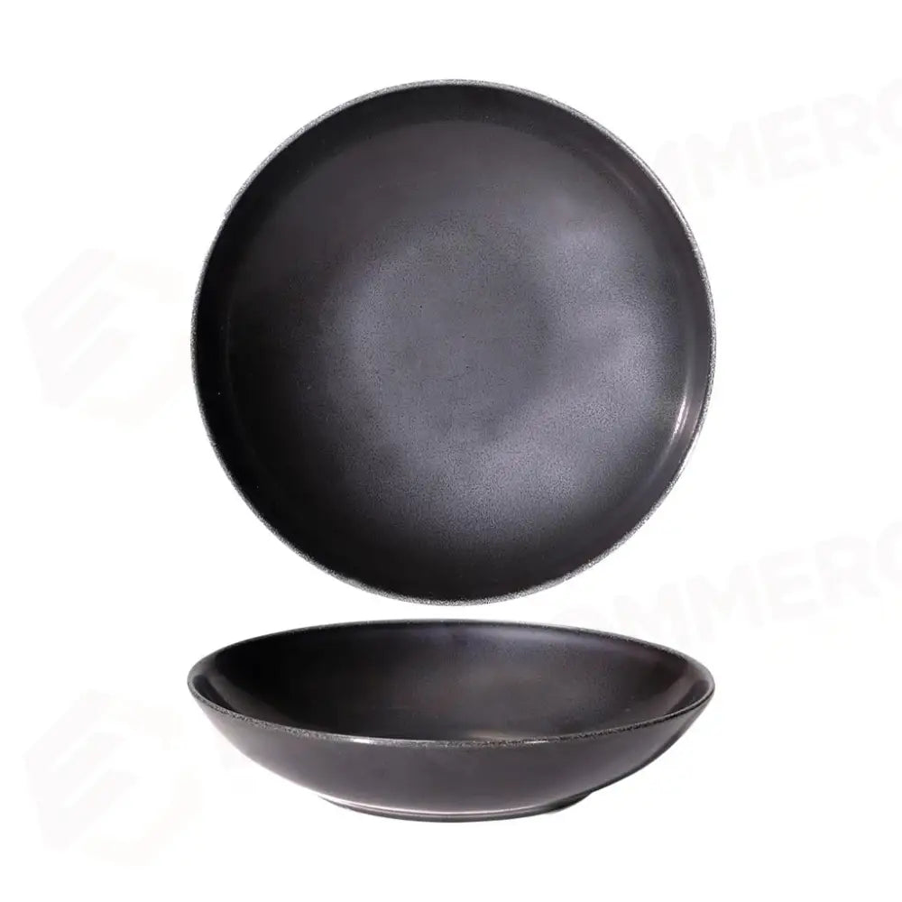 PIATTO FONDO COUPE 24 CM SATURNO ANGRY NERO 0025 COSTA VERDE - 10260457 - MEDRI