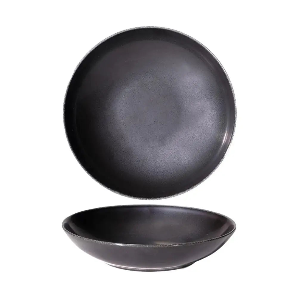 PIATTO FONDO COUPE 24 CM SATURNO ANGRY NERO 0025 COSTA VERDE - 10260457 - MEDRI