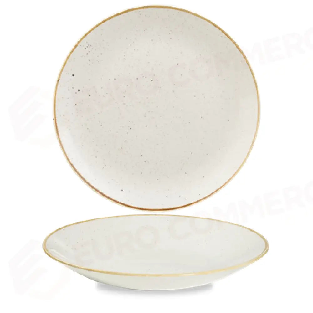 PIATTO FONDO COUPE 28,1 CM STONECAST BARLEY WHITE SWHSPD271 CHURCHILL - 9781058 - MEDRI