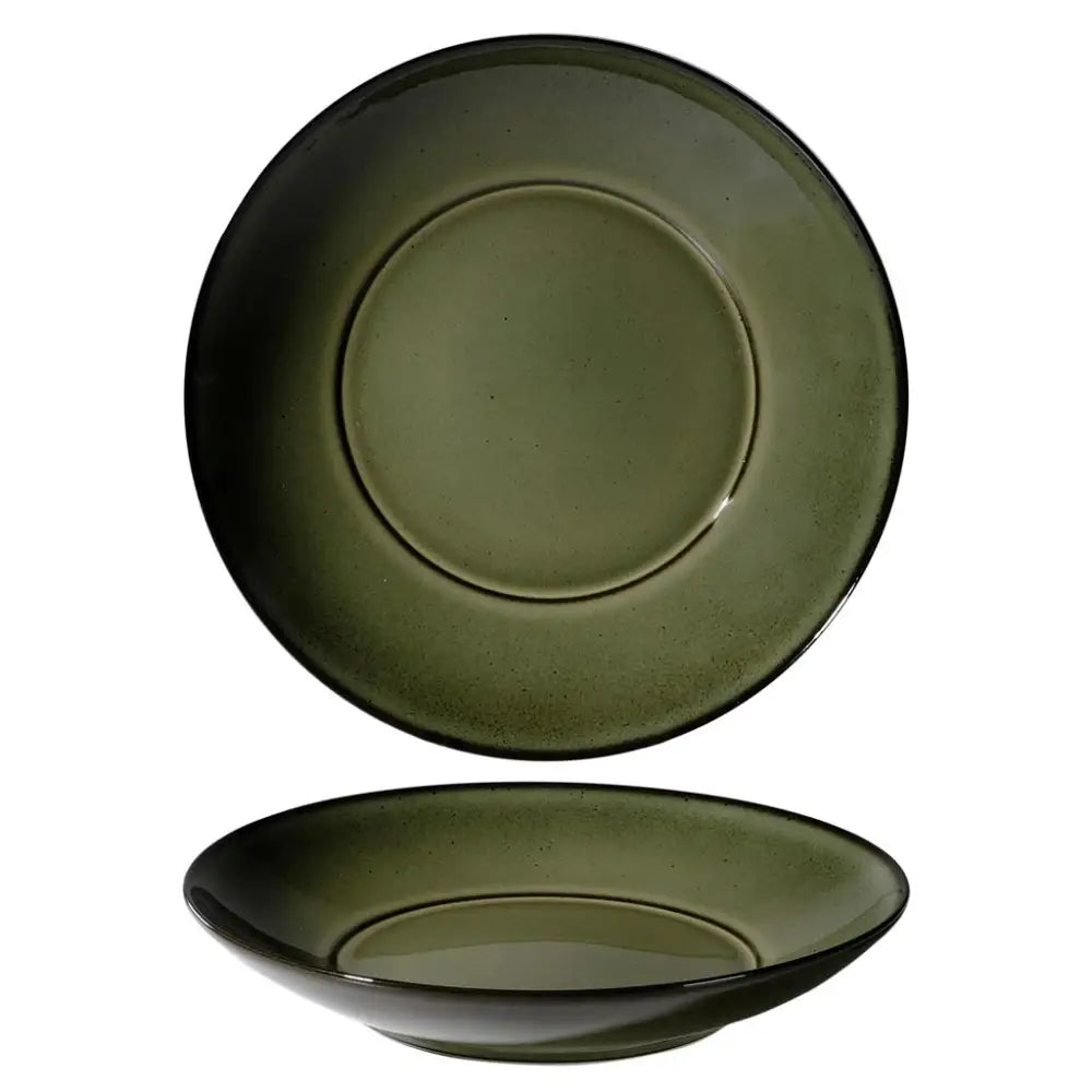 PIATTO FONDO COUPE 29 CM SATURNO AMBITIOUS VERDE 0005 COSTA VERDE - 10260475 - MEDRI