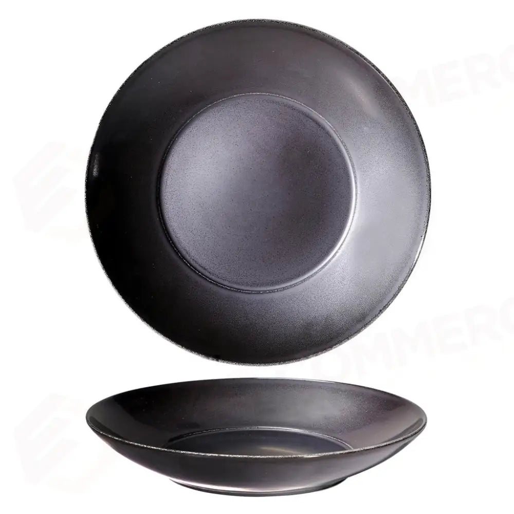 PIATTO FONDO COUPE 29 CM SATURNO ANGRY NERO 0005 COSTA VERDE - 10260460 - MEDRI