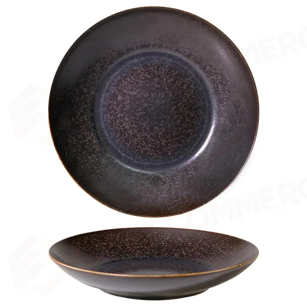 PIATTO FONDO COUPE 29 CM SATURNO POWERFUL MARRONE 0005 COSTA VERDE - 10260476 - MEDRI