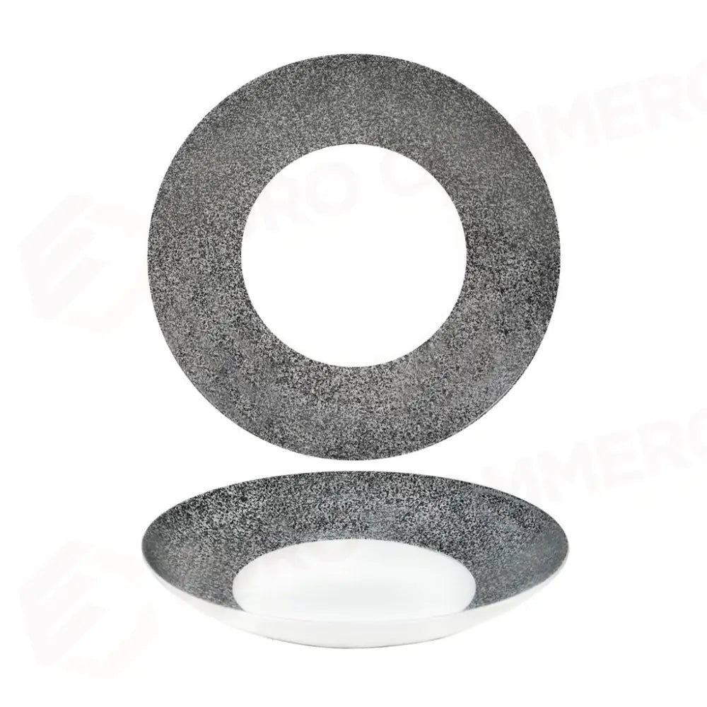 PIATTO FONDO COUPE 29 CM SATURNO RAW GRIGIO COSTA VERDE - 10260417 - MEDRI