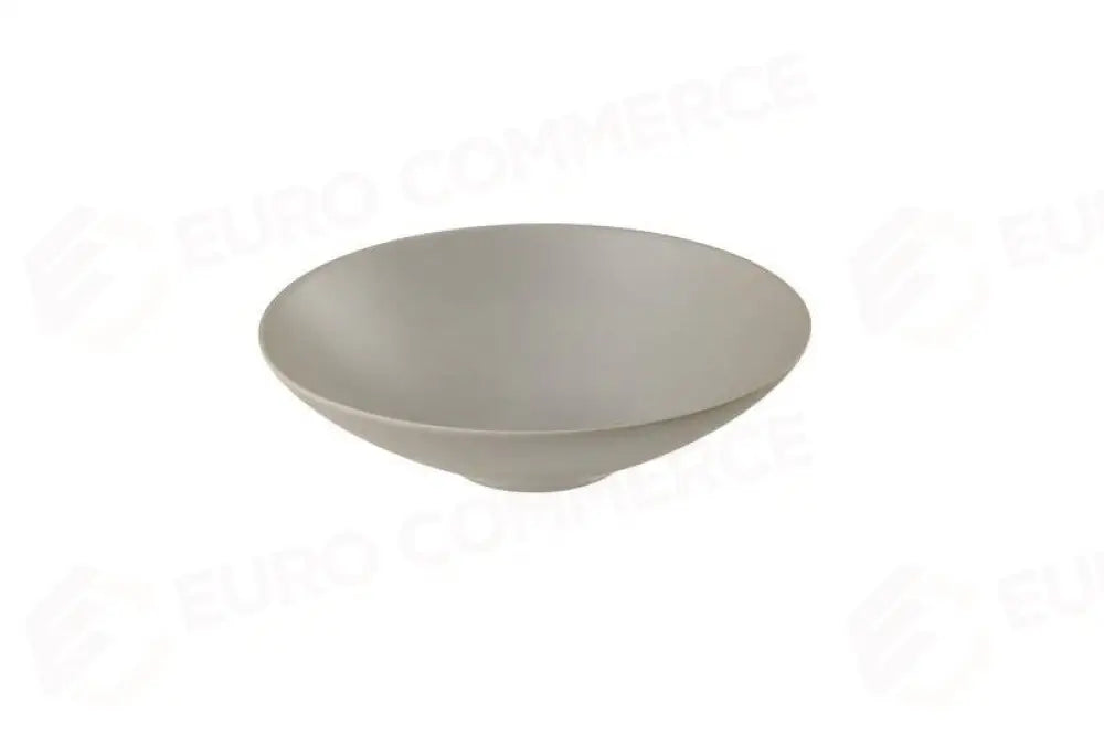 PIATTO FONDO IN MELAMINA GRIGIA GRIGIO CHIARO - Ø21,5X5,5 CM - 850 ML - T8508 - LEONE - MELAMINA COLOR