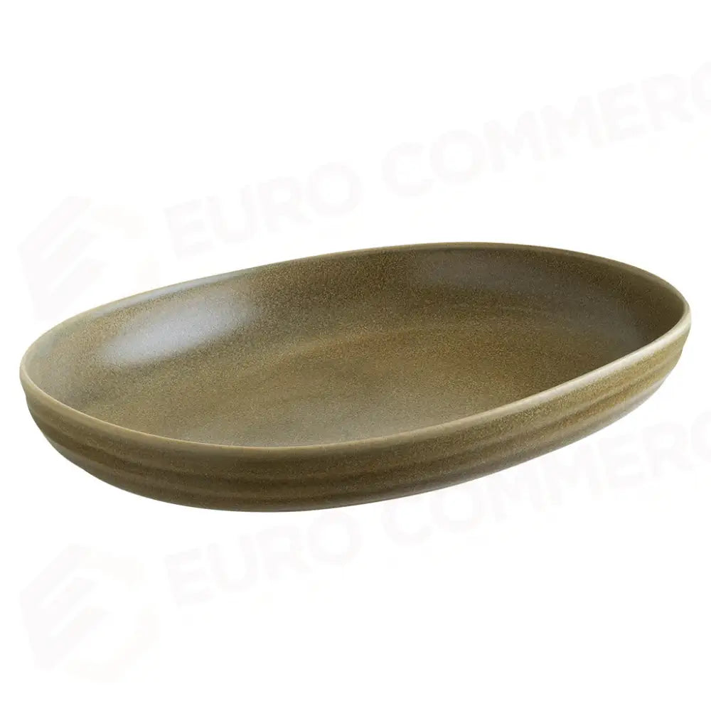 PIATTO FONDO OVALE CM.37X28 TERRA POTT - B.TRA.POT37OV - BONNA - PIATTI GOURMET