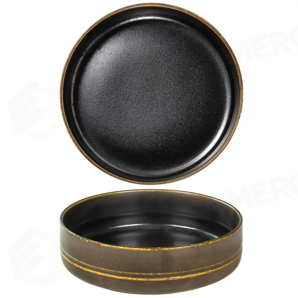 PIATTO FONDO WALLED 20.5 CM TABACO MARRONE 25429W985 MEDRI - 11460351 - MEDRI