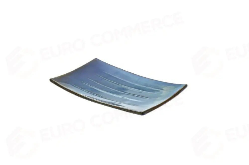 PIATTO IN MELAMINA IBIZA BLU - 25,6X15,7X3,4 CM - T8621 - LEONE - MELAMINA COLOR