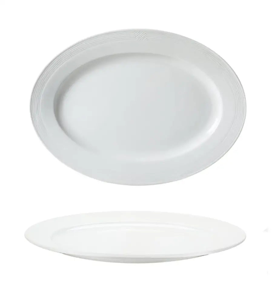 PIATTO OVALE 26 CM FORMA 19 1947 ROYAL PORCELAIN - 9020408 - MEDRI