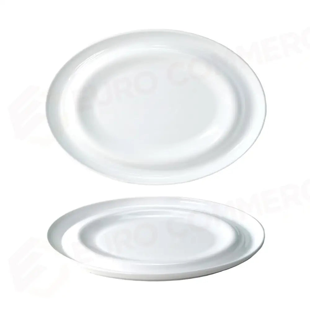 PIATTO OVALE 32X24 CM AGMA WHITE COSTA VERDE - 10260406 - MEDRI