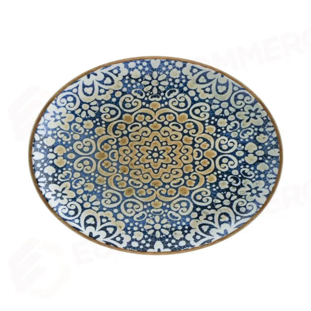 PIATTO OVALE CM. 31X24 - B.ALH.MOV31OV - BONNA - PIATTI GOURMET