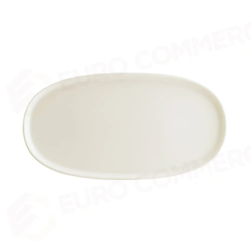 PIATTO OVALE CON BORDO CM.25X17,2 WHITE - B.HYG.25OV - BONNA - PIATTI GOURMET