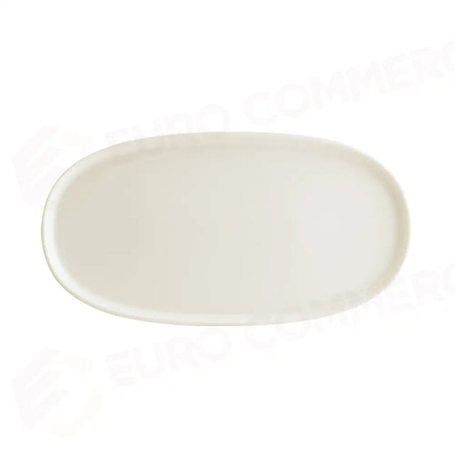 PIATTO OVALE CON BORDO CM.25X17,2 WHITE - B.HYG.25OV - BONNA