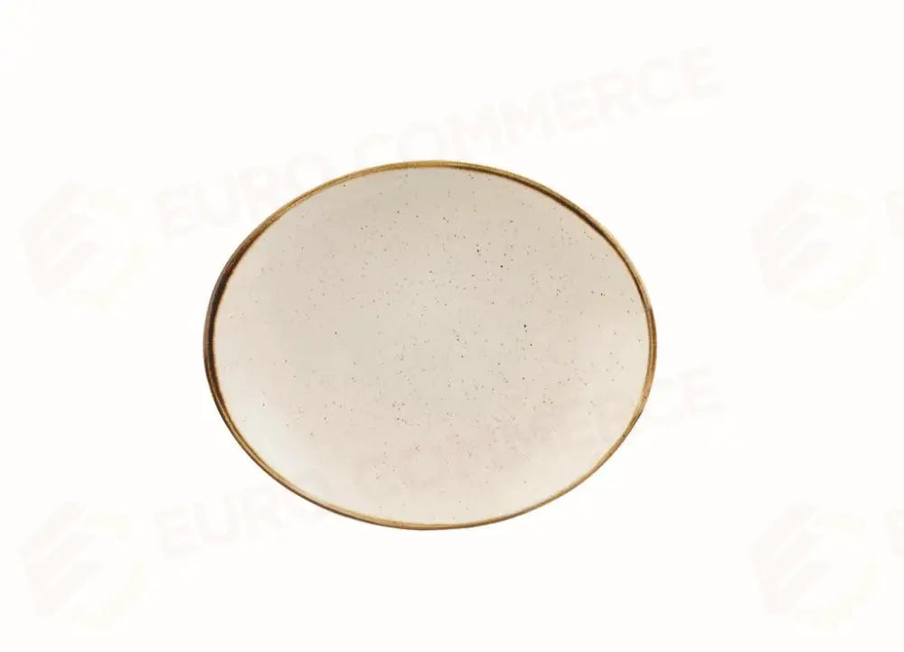 PIATTO OVALE COUPE 19,2 CM STONECAST BARLEY WHITE SWHSOP71 CHURCHILL - 9780748 - MEDRI