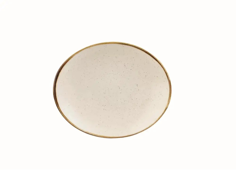 PIATTO OVALE COUPE 19,2 CM STONECAST BARLEY WHITE SWHSOP71 CHURCHILL - 9780748 - MEDRI