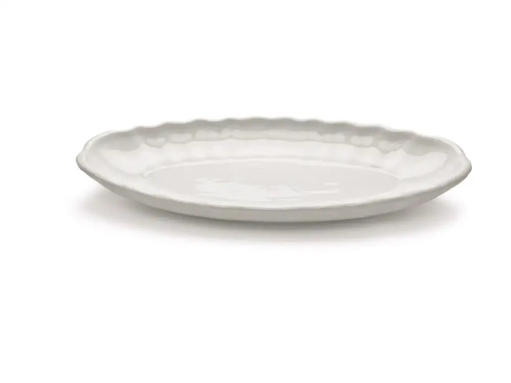 PIATTO OVALE PESCE 65X25 CM BAROCCO 0203650 MPS - 6050011 - MEDRI