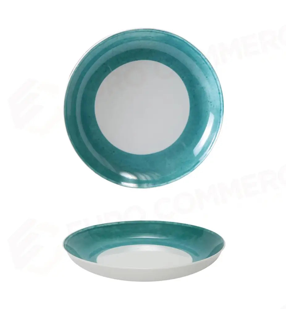 PIATTO PASTA 27 CM MATIZ VERDE MEDRI - 13790024 - MEDRI