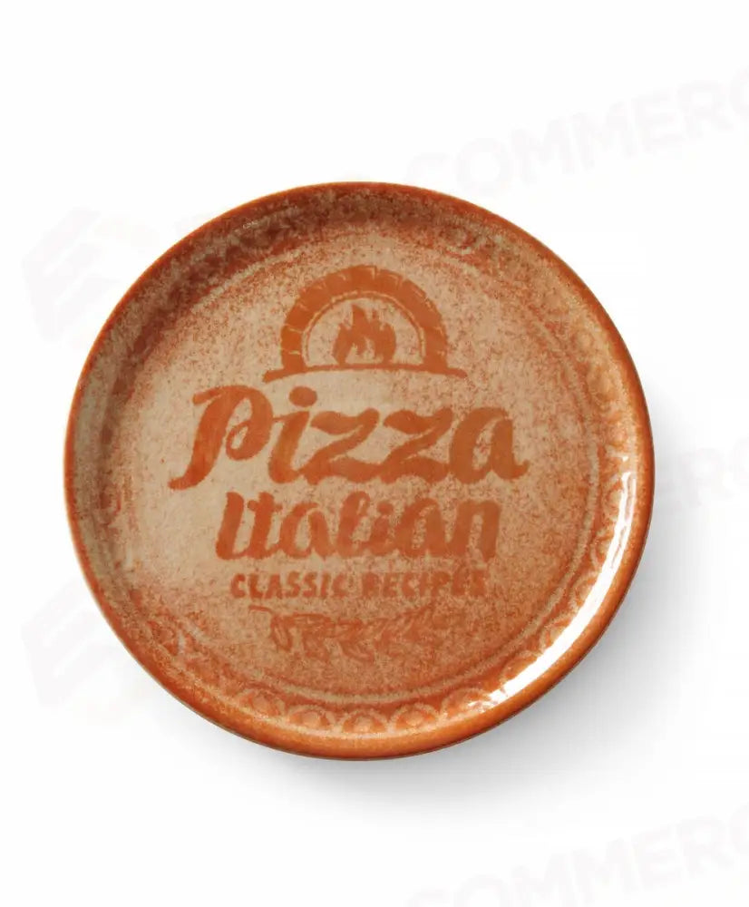 PIATTO PER PIZZA COLLEZIONE RICETTE ROSSO MATTONE. ROSSO Ø330MM - HENDI