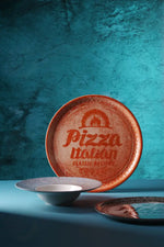 PIATTO PER PIZZA COLLEZIONE RICETTE ROSSO MATTONE. HENDI Ø310MM - 768778