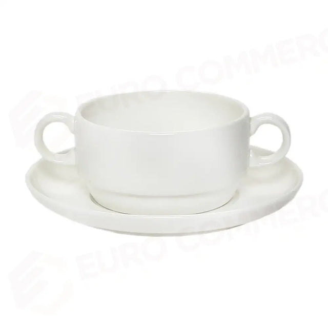 ASCOT 1031 ROYAL BONE CHINA 15.5CM BROTH CUP PLATE - 9570266 - MEDRI