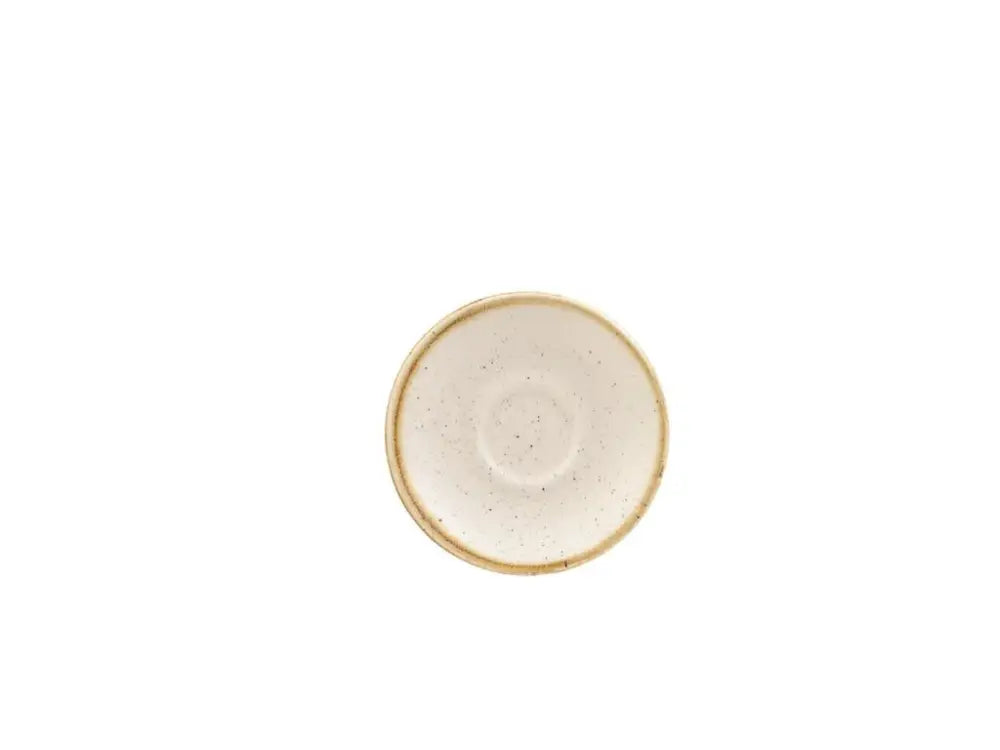 PIATTO PER TAZZA CAFFÈ 11,8 CM STONECAST BARLEY WHITE SWHSESS1 CHURCHILL - 9780750 - MEDRI