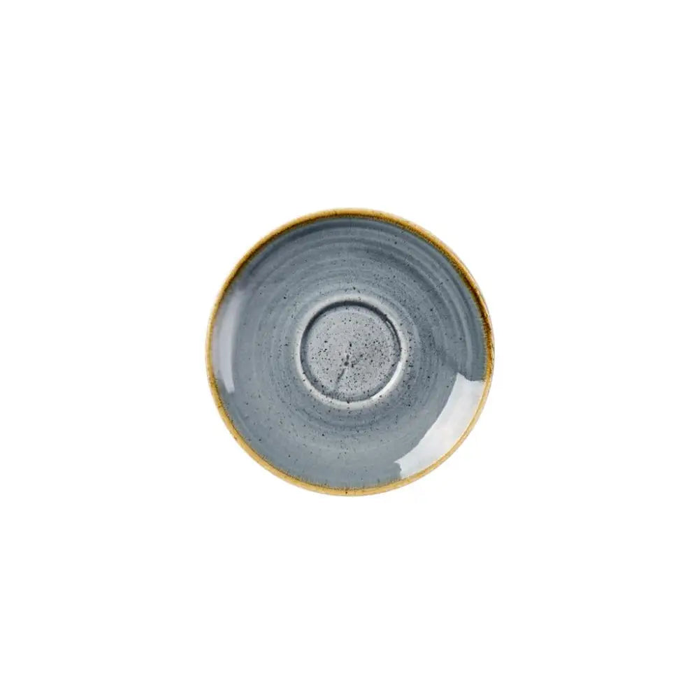 PIATTO PER TAZZA CAFFÈ 11.8 CM STONECAST BLUEBERRY SBBSESS1 CHURCHILL - 9782933 - MEDRI