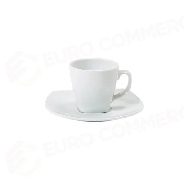 COFFEE CUP PLATE 12 CM SHAPE 41 SQUARE 4112 ROYAL PORCELAIN - 9020937 - MEDRI