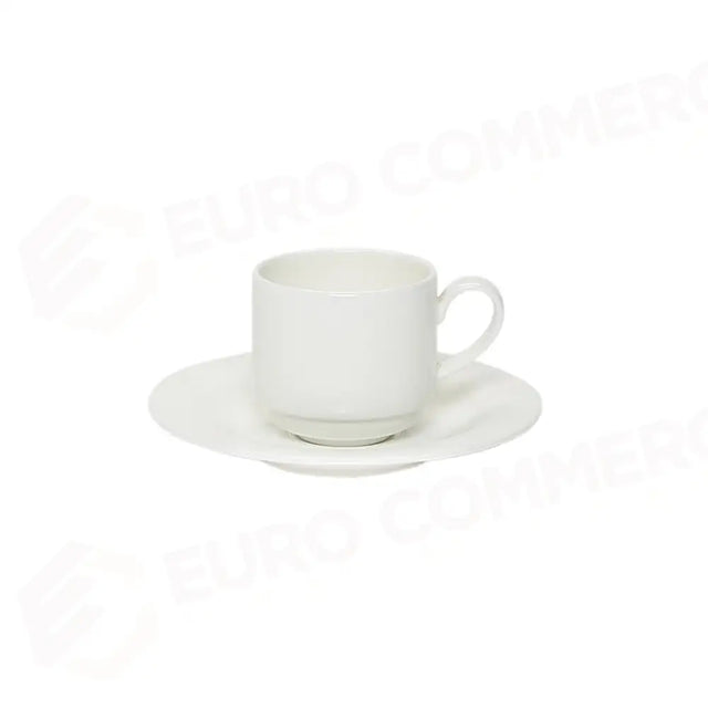VERONA 2914 ROYAL BONE CHINA 12 CM COFFEE CUP PLATE - 9570202 - MEDRI