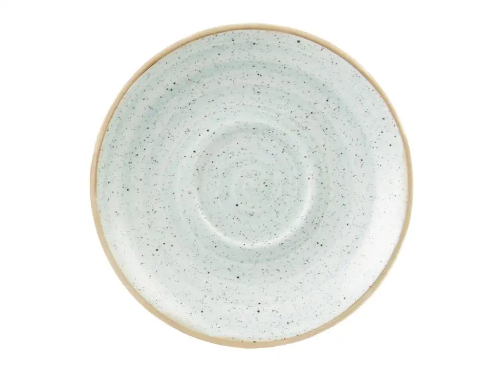 PIATTO PER TAZZA CAPPUCCINO 15,6 CM STONECAST DUCK EGG BLUE SDESCSS1 CHURCHILL - 9780727 - MEDRI