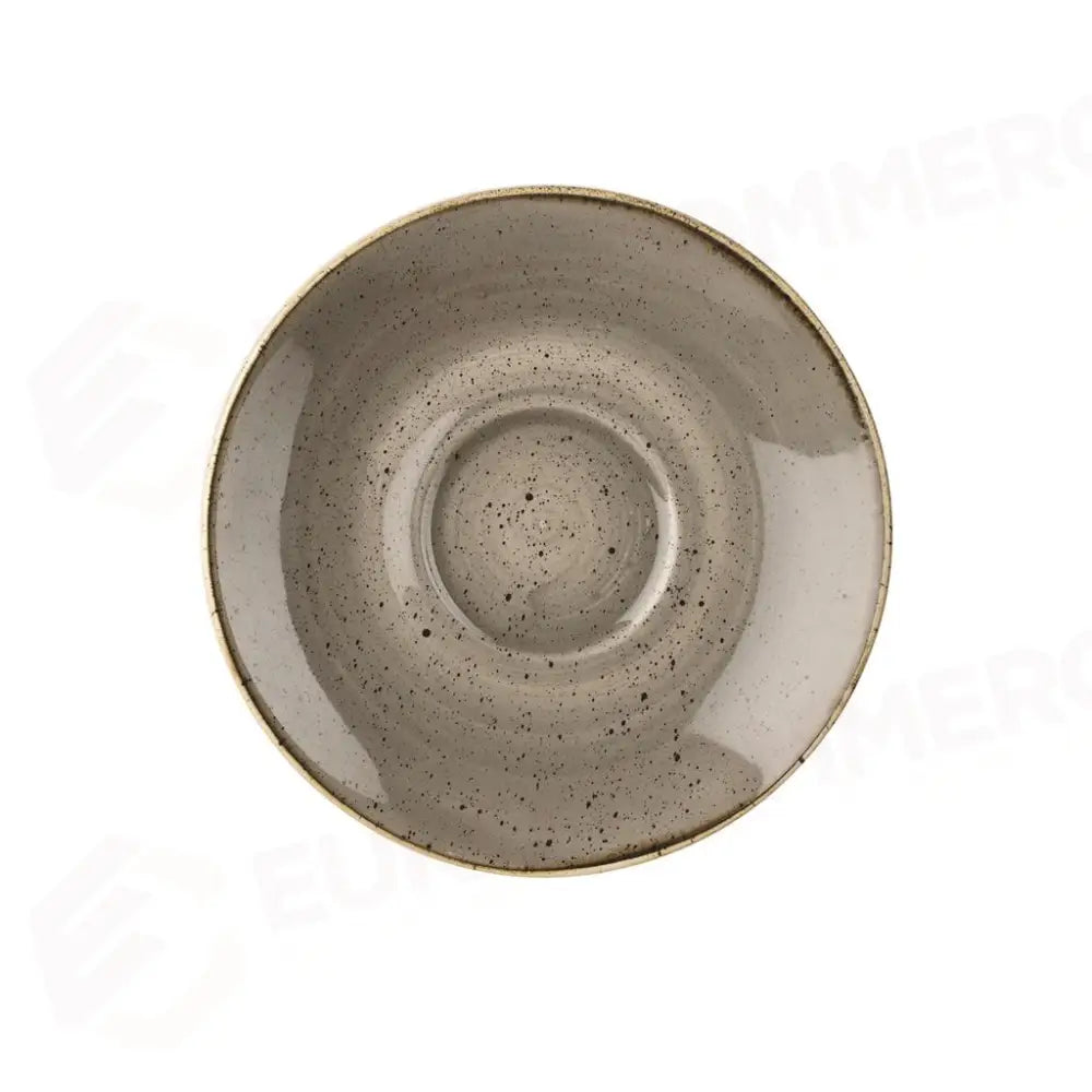 PIATTO PER TAZZA CAPPUCCINO 15,6 CM STONECAST PEPPERCORN GREY SPGSCSS1 CHURCHILL - 9780777 - MEDRI