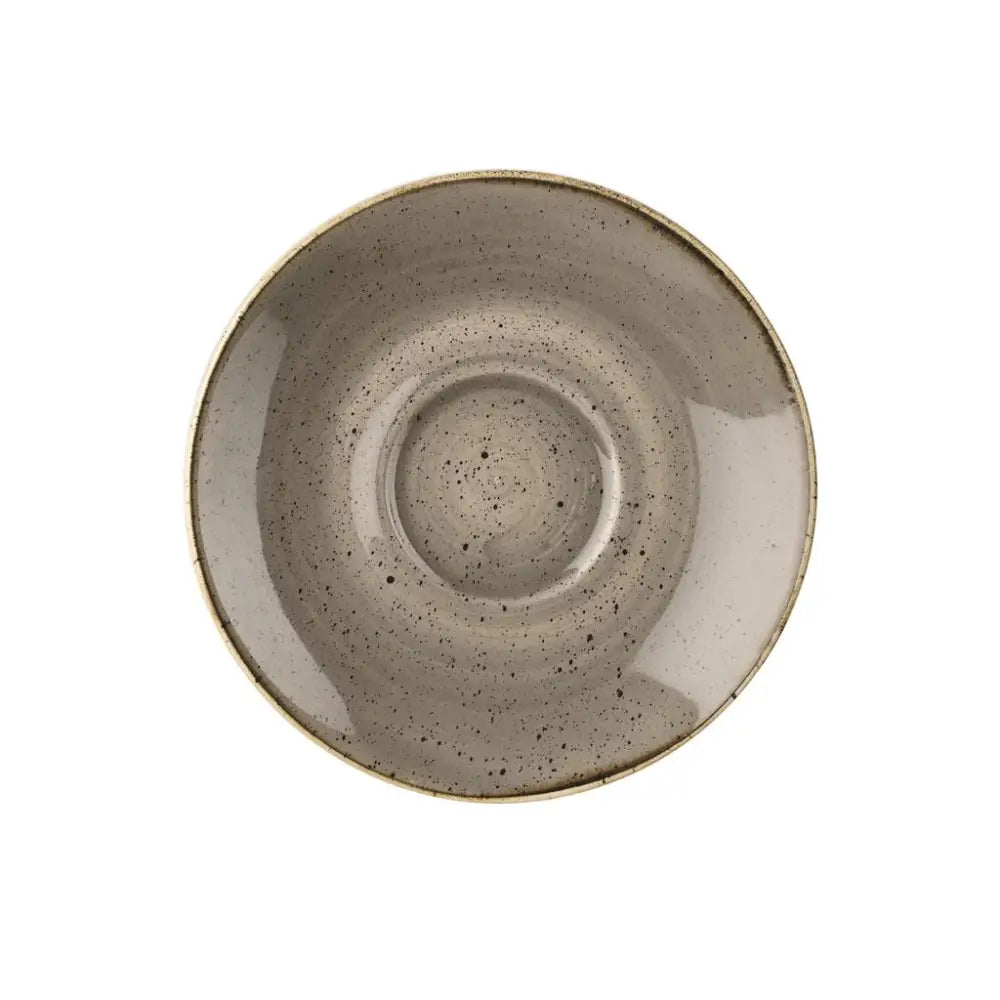 PIATTO PER TAZZA CAPPUCCINO 15,6 CM STONECAST PEPPERCORN GREY SPGSCSS1 CHURCHILL - 9780777 - MEDRI