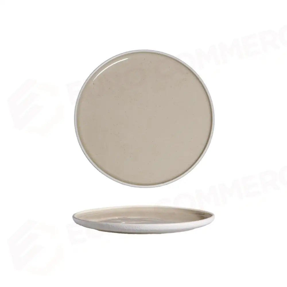 PIATTO PIANO 15.5 CM SANDY BEIGE B/HL1309090 MEDRI - 20370006 - MEDRI