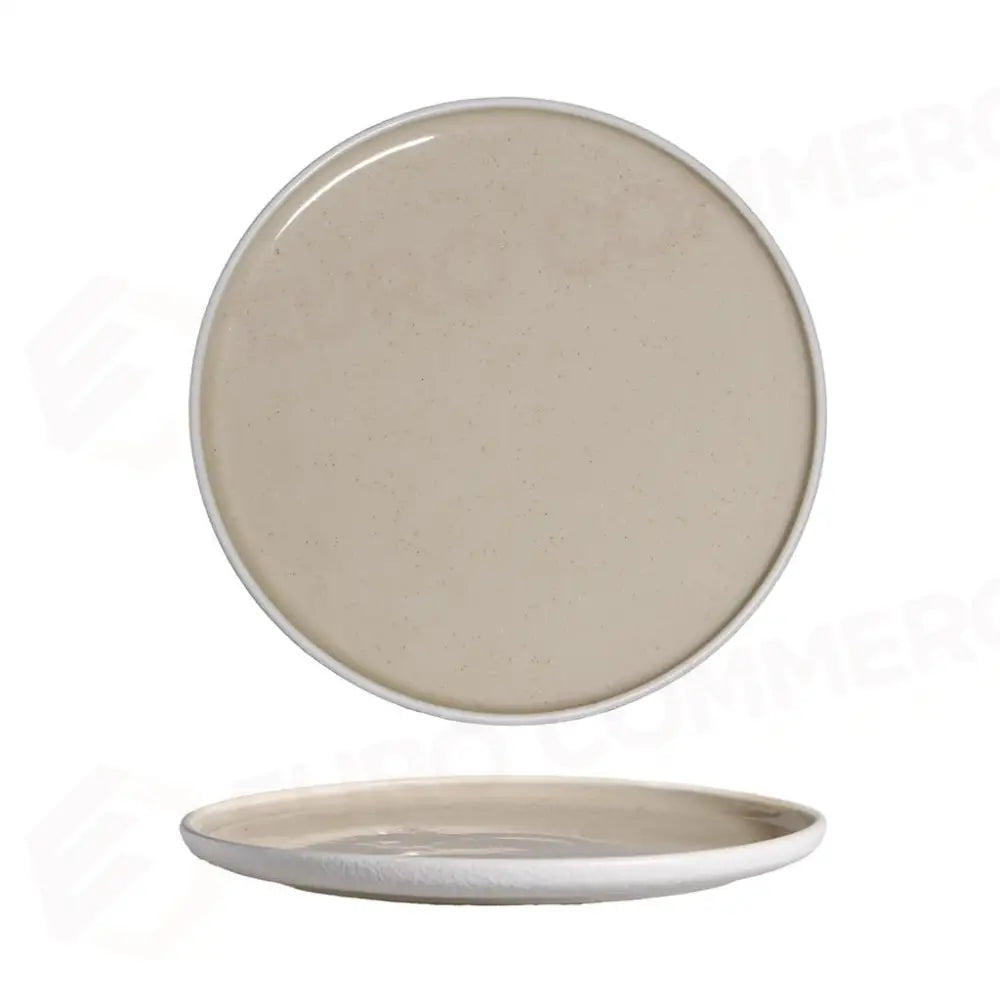 PIATTO PIANO 20 CM SANDY BEIGE B/HL1048570 MEDRI - 20370003 - MEDRI