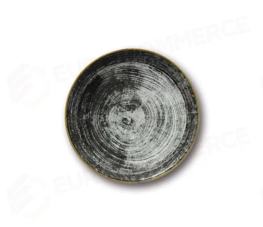 PIATTO PIANO 21 CM SIVIGLIA BLACK ROUND Z07 SATURNIA - 6030746 - MEDRI