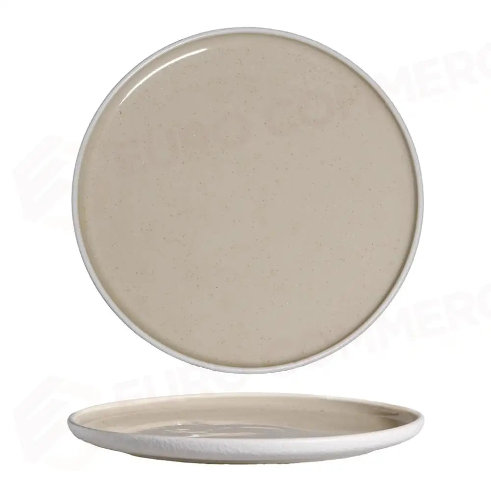 PIATTO PIANO 27 CM SANDY BEIGE B/HL1048560 MEDRI - 20370002 - MEDRI