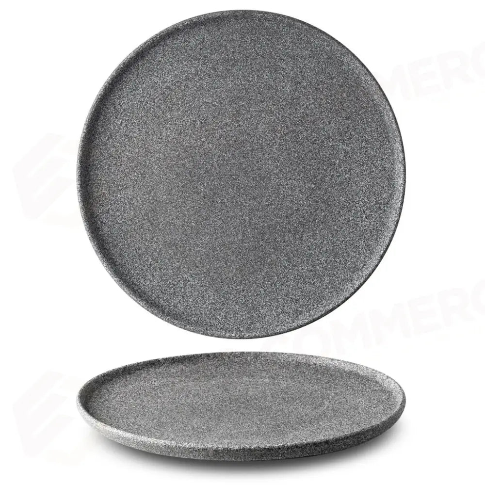 PIATTO PIANO 29 CM GRANIT NO.4 RAW GRIGIO ANTRACITE G4Q2129 G. BENEDIKT - 11210013 - MEDRI