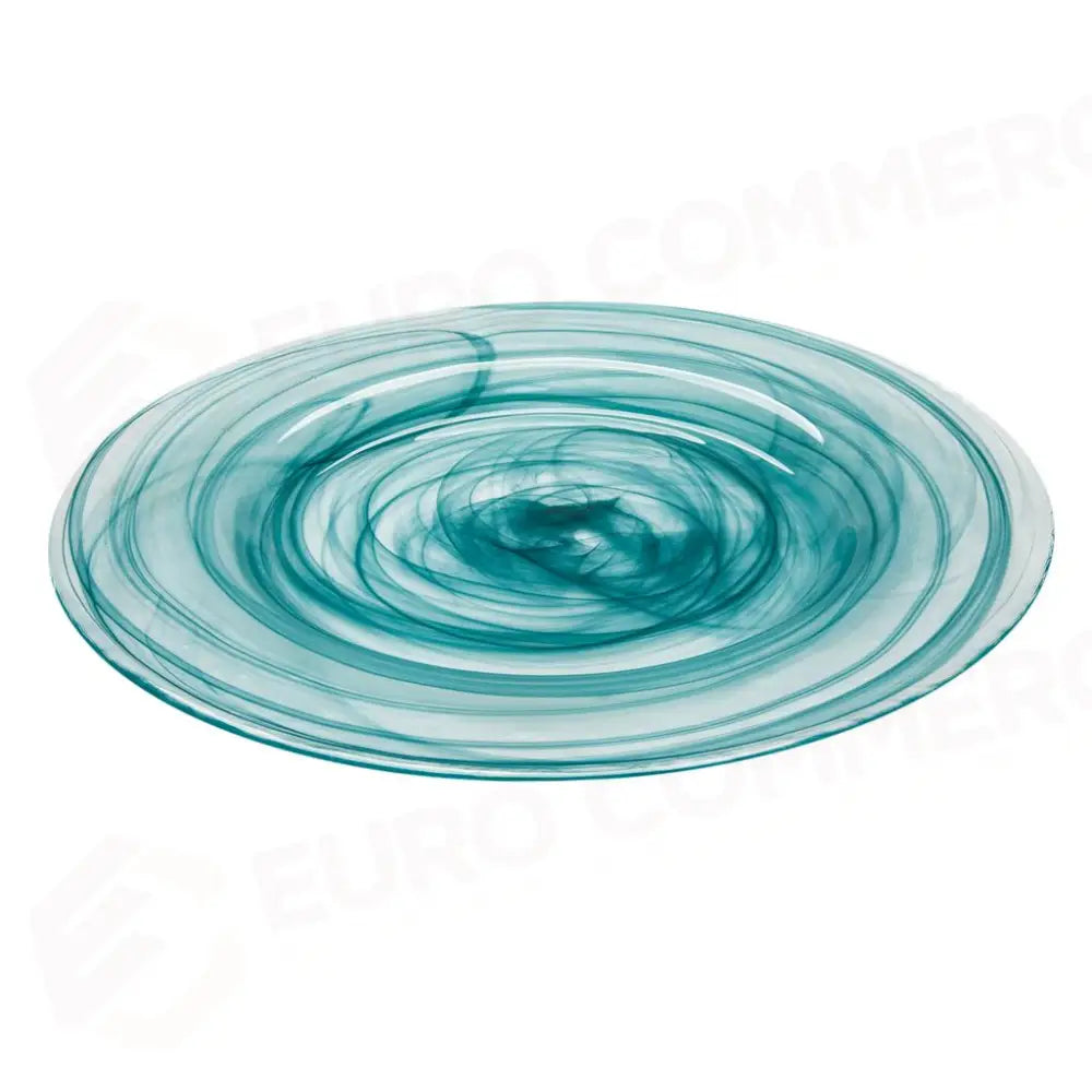 PIATTO PIANO 33,5 CM ATLAS VERDE PETROLIO 9947 MEDRI - 13490037 - MEDRI